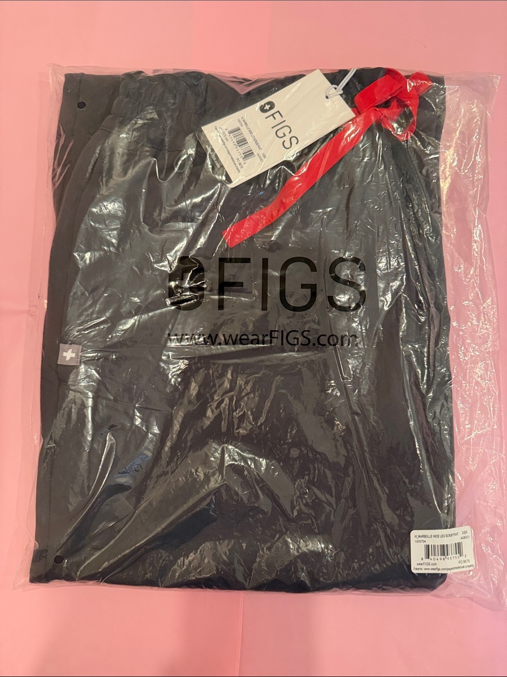 Women’s figs marseille wide leg scrub pant XSR dark harbor
